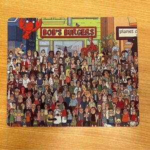 Bobs Burgers Character Collage Mousepad Non-Slip Rubber Base Desk Mat Multi